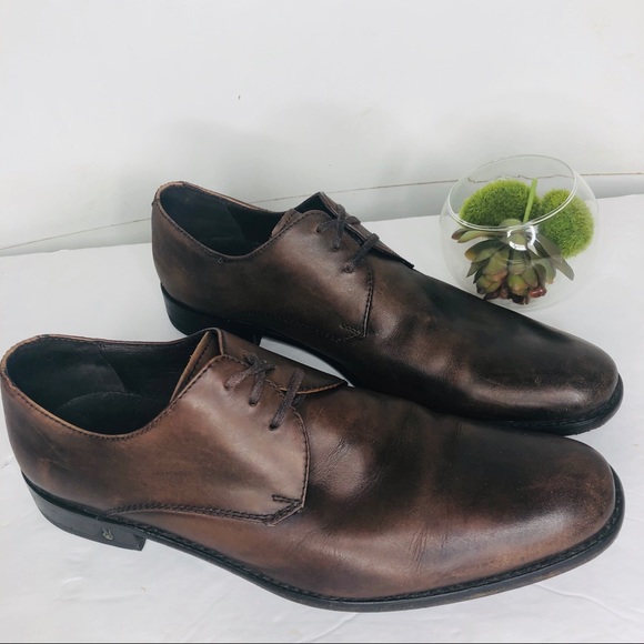 John Varvatos Other - John Varvatos Size 9 brown leather oxfords